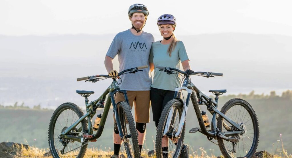 Kyle and April MTB