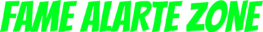 Fame Alert Zone Logo